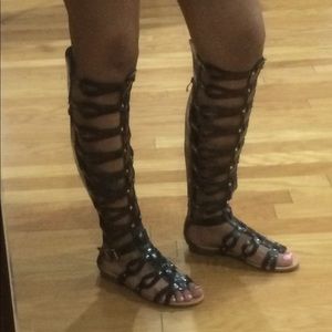 Knee high Gladiator Sandals